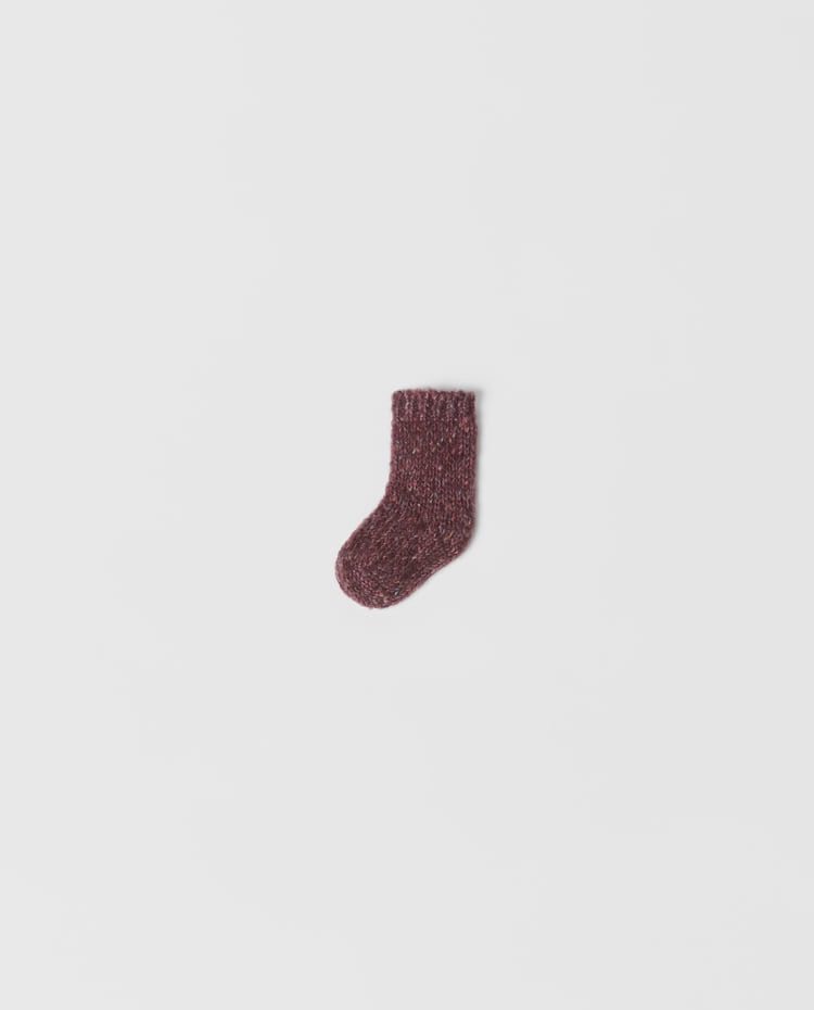 Mixed Knit Socks